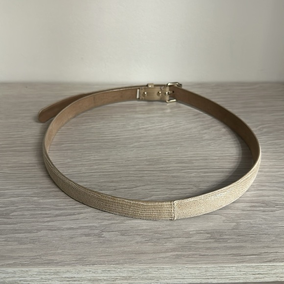 Ann Taylor Leather Belt, Size S - Picture 4 of 9